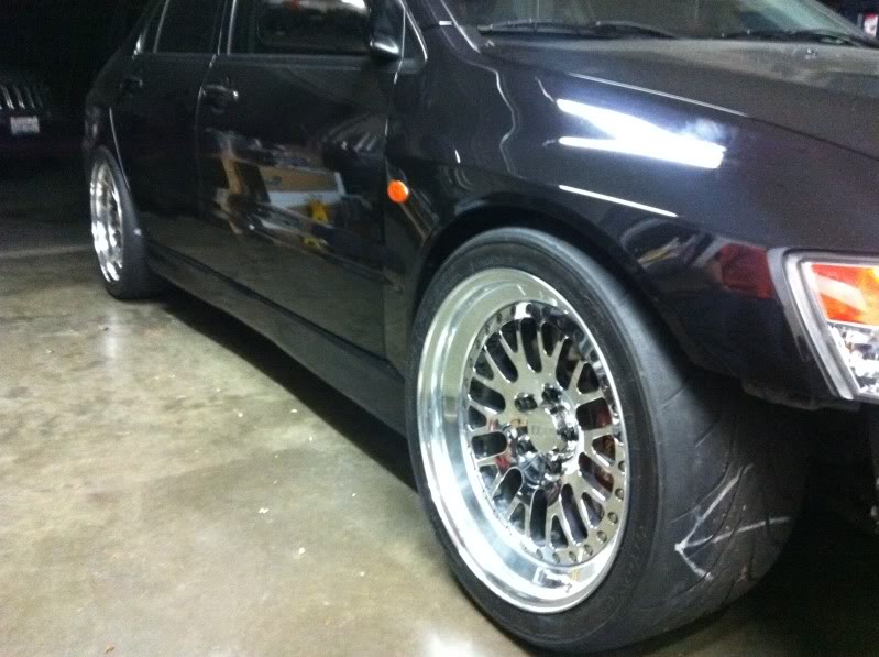 photo 4 Mitsubishi Lancer Evolution custom wheels   18x10.5, ET , tire size 295/30 R18. x ET 