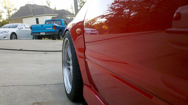 photo 2 Mitsubishi Lancer Evolution custom wheels   18x9.5, ET +15, tire size X R18. x ET