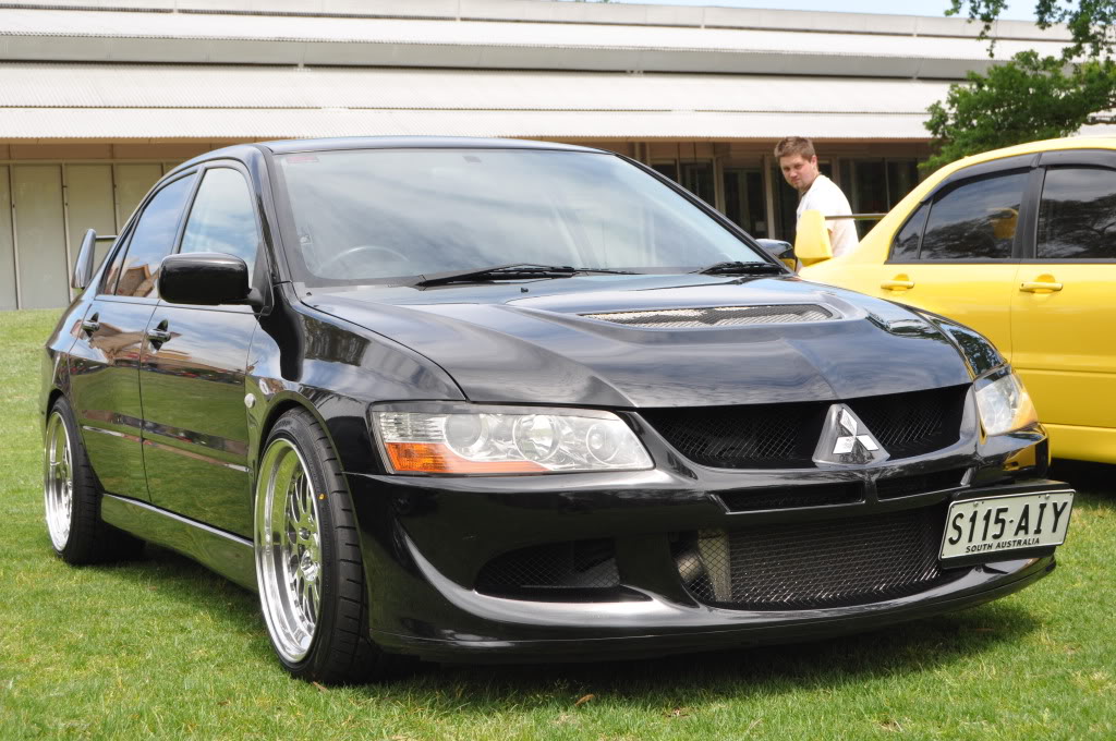 photo 1 Mitsubishi Lancer Evolution custom wheels   18x10.0, ET +25, tire size X R18. x ET