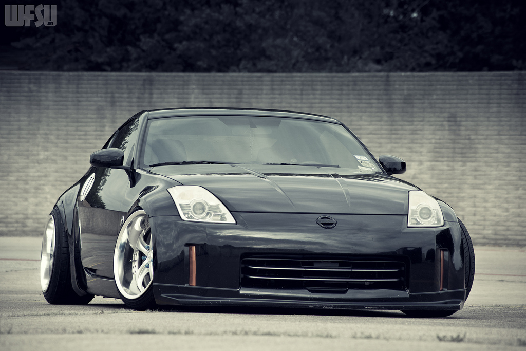 photo 1 Nissan 350Z custom wheels Work VS-KF 18x9.5, ET -18, tire size 215/40 R18. 18x11.5 ET-23 255/40 R18