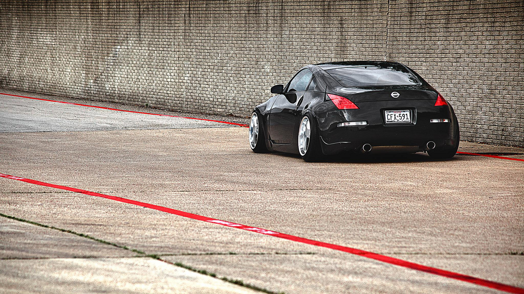 photo 5 Nissan 350Z custom wheels Work VS-KF 18x9.5, ET -18, tire size 215/40 R18. 18x11.5 ET-23 255/40 R18