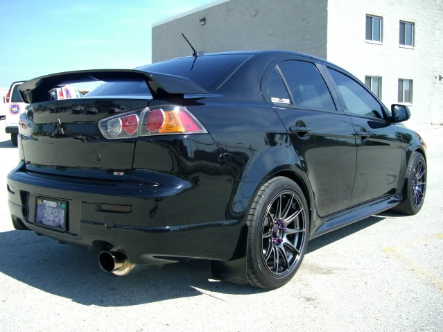 photo 4 Mitsubishi Lancer Evolution custom wheels XXR 527 18x8.75, ET +35, tire size 245/40 R18. x ET