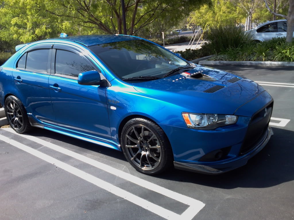 photo 1 Mitsubishi Lancer Sportback custom wheels Advanti  18x9.0, ET +35, tire size 265/35 R18. x ET 