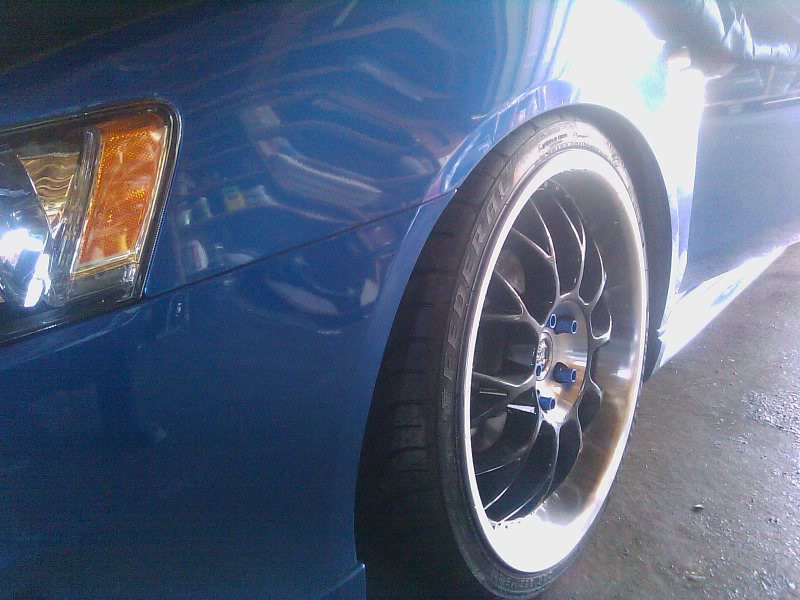 photo 1 Mitsubishi Lancer custom wheels Stern ST8 19x8.5, ET +38, tire size 225/35 R19. x ET 