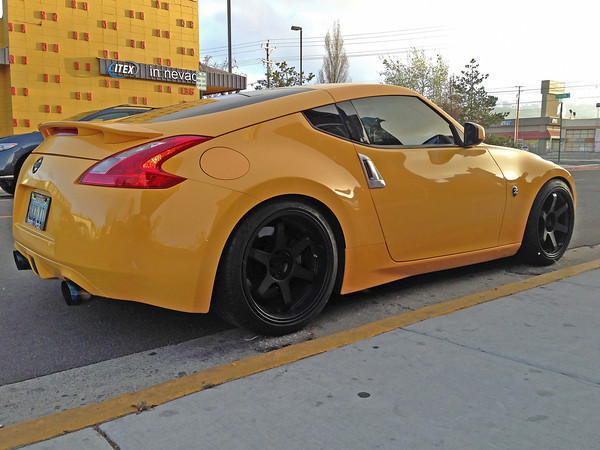 photo 1 Nissan 370Z custom wheels Rota Grid 19x9.5, ET , tire size 245/40 R19. 19x10.5 ET 275/35 R19
