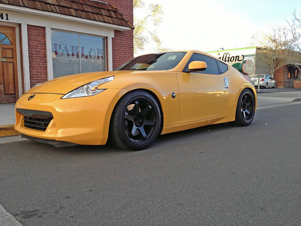 photo 2 Nissan 370Z custom wheels Rota Grid 19x9.5, ET , tire size 245/40 R19. 19x10.5 ET 275/35 R19