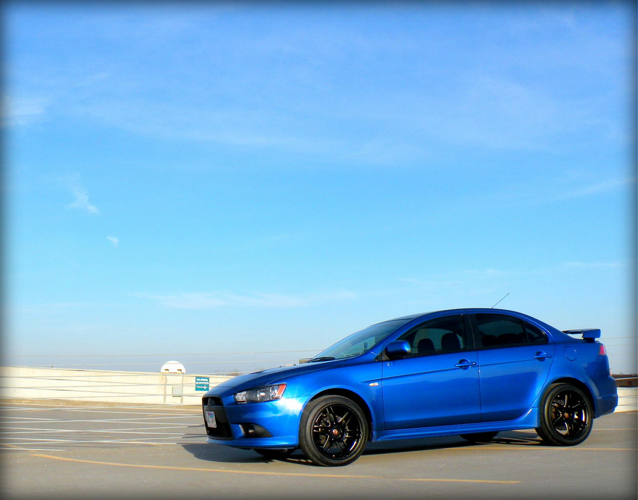 photo 1 Mitsubishi Lancer Evolution custom wheels WedsSport SA60M 18x8.0, ET , tire size 235/40 R18. x ET