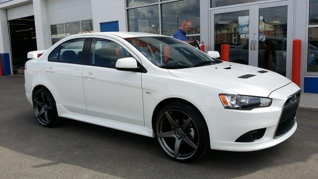 photo 1 Mitsubishi Lancer Evolution custom wheels Klasse GT3 20x9.0, ET +35, tire size 225/35 R20. x ET