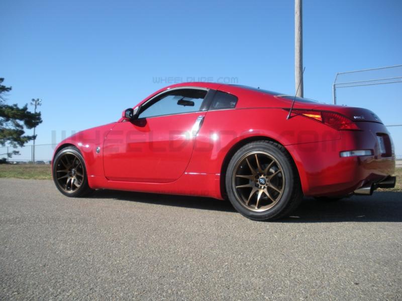 photo 2 Nissan 350Z custom wheels Rota Torque 18x9.5, ET +20, tire size X R18. x ET 