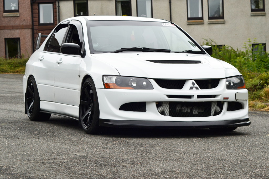 photo 1 Mitsubishi Lancer Evolution custom wheels Bola B1 18x9.5, ET +30, tire size X R18. x ET