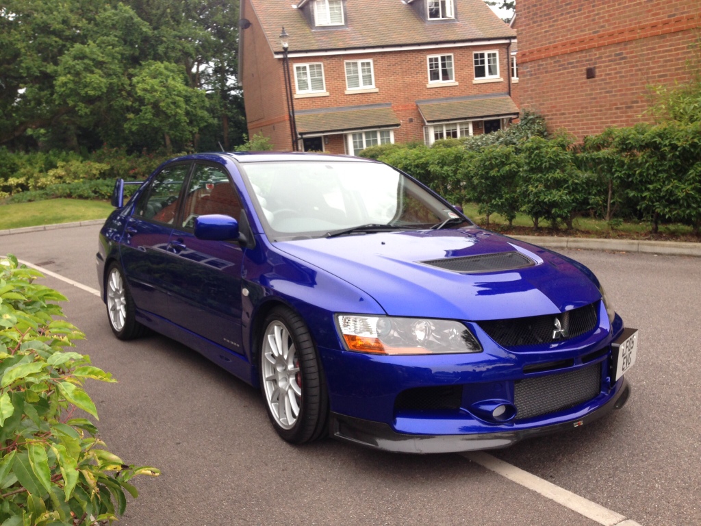 photo 2 Mitsubishi Lancer Evolution custom wheels OEM Mitsubishi Lancer Evolution X 18x9.0, ET +38, tire size 255/35 R18. x ET