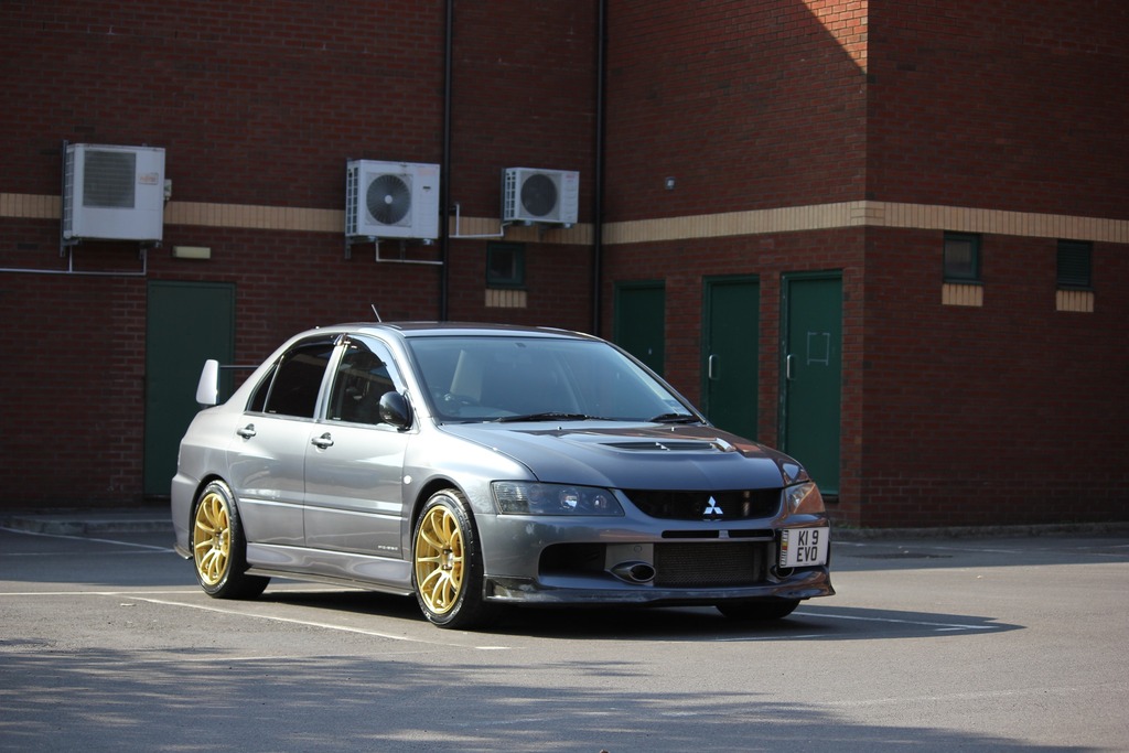 photo 1 Mitsubishi Lancer Evolution custom wheels Advan RS 17x9.0, ET +29, tire size 225/45 R17. x ET
