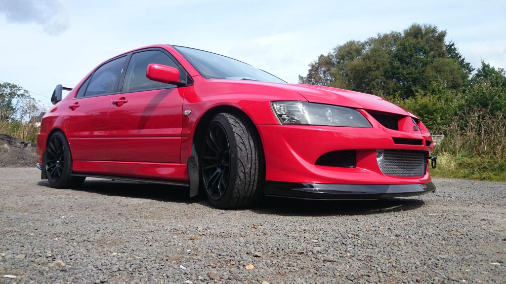 photo 2 Mitsubishi Lancer Evolution custom wheels Avid.1 AV-20 18x9.5, ET +38, tire size 235/40 R18. x ET