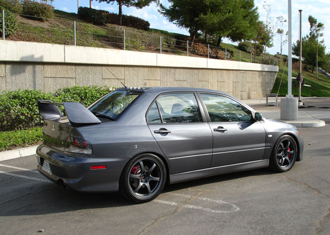 photo 3 Mitsubishi Lancer Evolution custom wheels Gram Lights 57Maximum 18x8.5, ET +33, tire size 235/40 R18. x ET