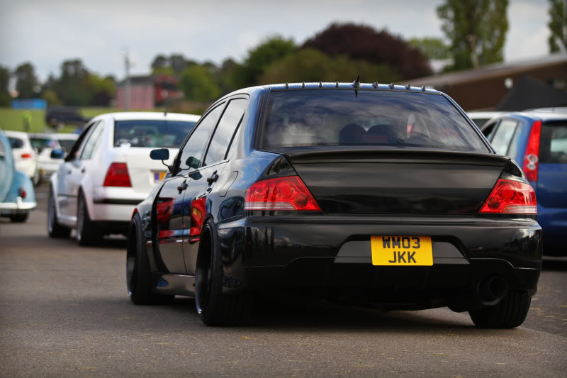 photo 2 Mitsubishi Lancer Evolution custom wheels Work XD9 18x10.0, ET , tire size X R18. x ET