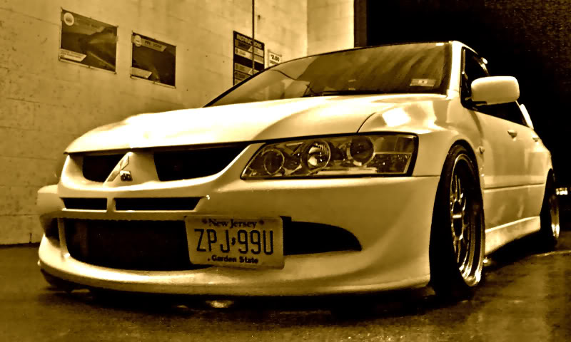 photo 1 Mitsubishi Lancer Evolution custom wheels Linea Corse LeMan 18x9.5, ET +17, tire size 235/40 R18. x ET