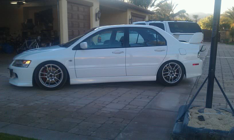 photo 1 Mitsubishi Lancer Evolution custom wheels   18x10.0, ET +32, tire size X R18. x ET