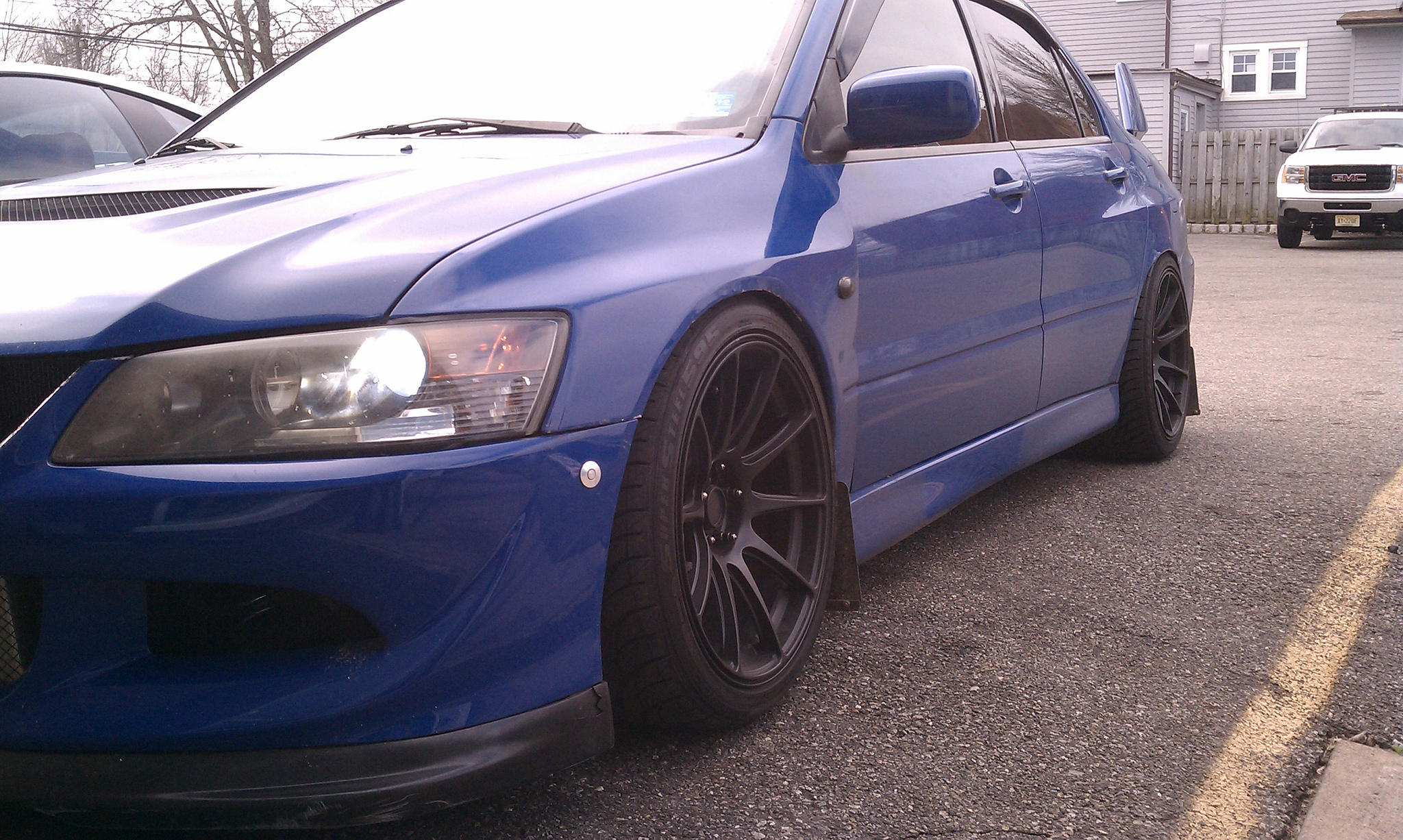 photo 1 Mitsubishi Lancer Evolution custom wheels XXR 527 18x, ET , tire size 255/35 R18. x ET