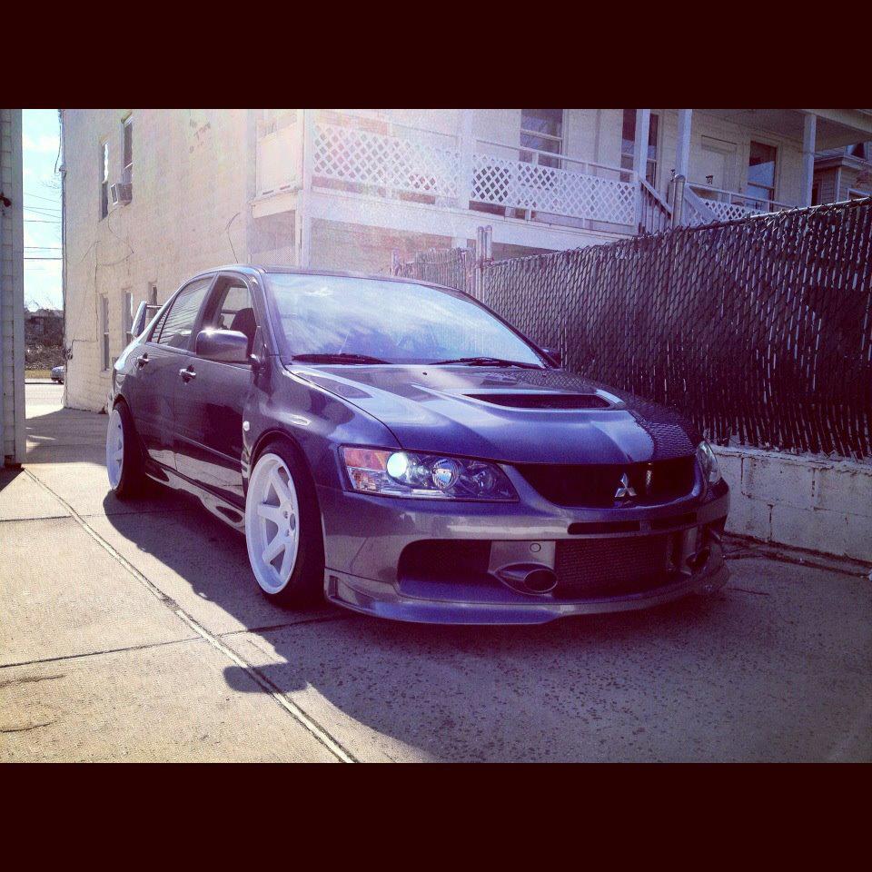 photo 1 Mitsubishi Lancer Evolution custom wheels   18x10.5, ET +15, tire size 245/35 R18. x ET