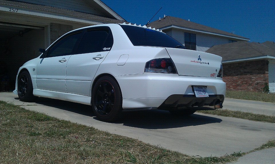 photo 1 Mitsubishi Lancer Evolution custom wheels Rota Grid 17x9.0, ET +25, tire size X R17. x ET