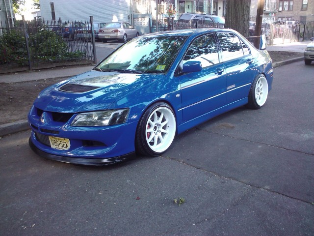photo 2 Mitsubishi Lancer Evolution custom wheels Work XD9 18x10.0, ET , tire size 225/40 R18. x ET