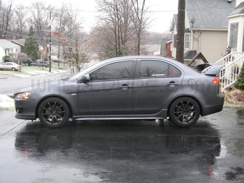 photo 2 Mitsubishi Lancer custom wheels Rota G-Force 18x8.5, ET , tire size 235/40 R18. x ET 