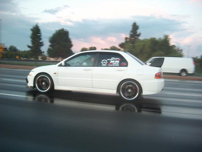 photo 1 Mitsubishi Lancer Evolution custom wheels HRE 546-R 18x9.5, ET +37, tire size 265/35 R18. x ET