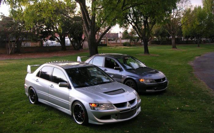 photo 2 Mitsubishi Lancer Evolution custom wheels Volk Racing LE28 18x8.5, ET +25, tire size X R18. x ET