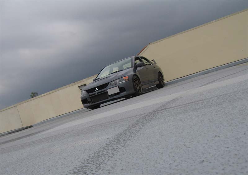 photo 1 Mitsubishi Lancer Evolution custom wheels Volk Racing CE28 18x8.5, ET +30, tire size X R18. x ET