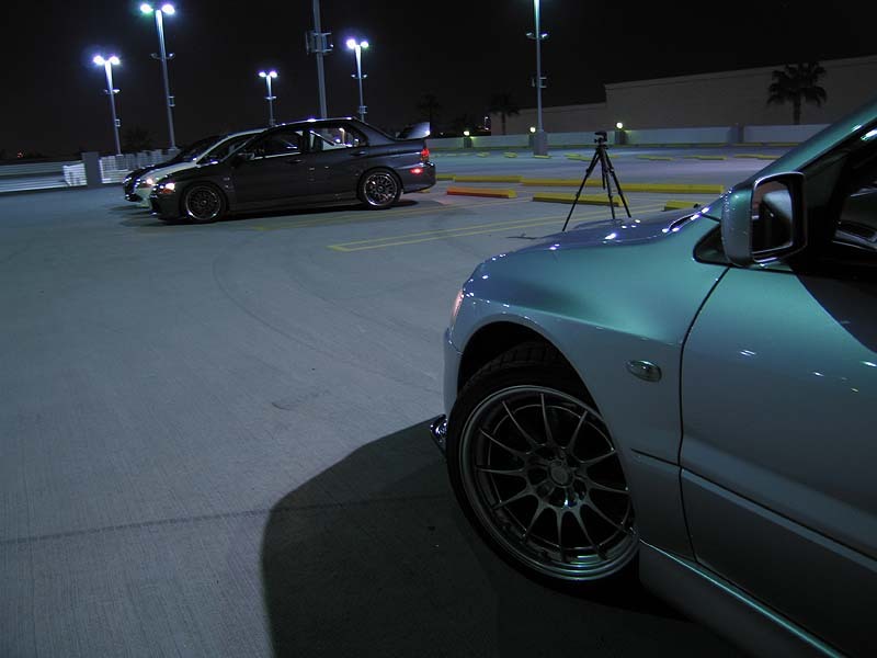 photo 3 Mitsubishi Lancer Evolution custom wheels Enkei NTO3 M 18x9.5, ET +27, tire size X R18. x ET 