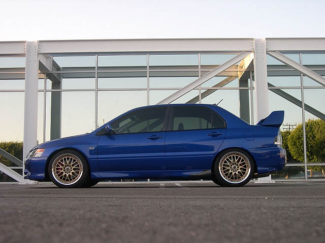 photo 1 Mitsubishi Lancer Evolution custom wheels Volk GT-U 18x9.0, ET +29, tire size 255/35 R18. x ET