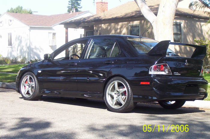 photo 2 Mitsubishi Lancer Evolution custom wheels Prodrive GC-05F 18x8.5, ET +34, tire size X R18. x ET