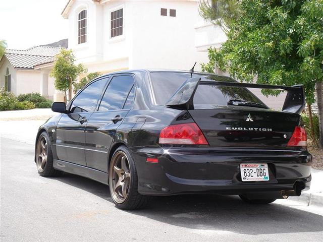 photo 3 Mitsubishi Lancer Evolution custom wheels 5zigen FN01R 18x9.5, ET +35, tire size 255/35 R18. x ET