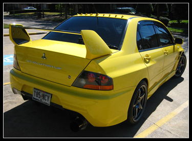 photo 2 Mitsubishi Lancer Evolution custom wheels 5Zigen FN01R-C 18x9.5, ET +35, tire size 255/35 R18. x ET