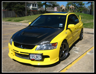 photo 3 Mitsubishi Lancer Evolution custom wheels 5Zigen FN01R-C 18x9.5, ET +35, tire size 255/35 R18. x ET