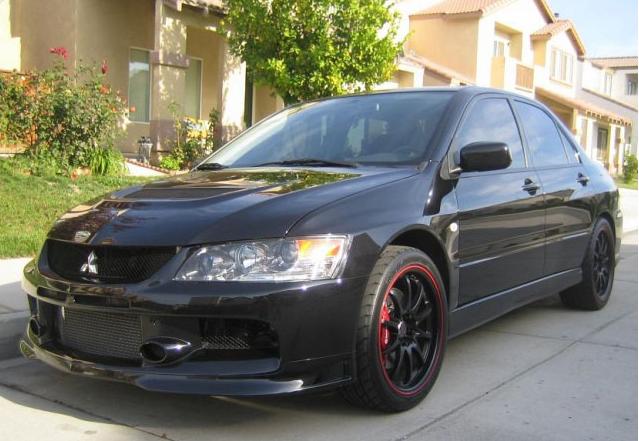 photo 1 Mitsubishi Lancer Evolution custom wheels Volk Racing CE28 18x8.5, ET +35, tire size 245/40 R18. x ET