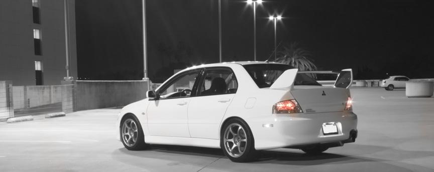 photo 2 Mitsubishi Lancer Evolution custom wheels Advan RGII 17x9.0, ET +29, tire size 255/40 R17. x ET