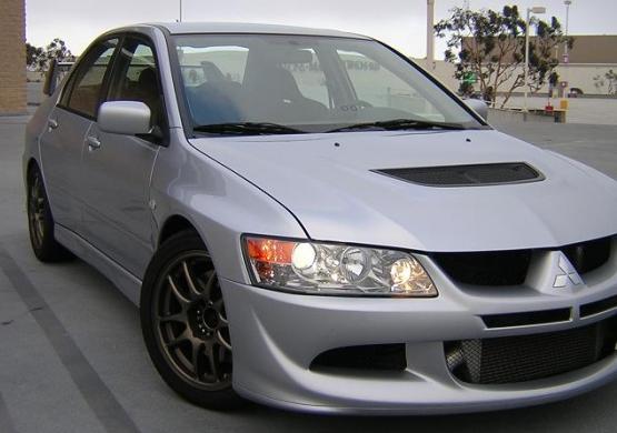 photo 1 Mitsubishi Lancer Evolution custom wheels Work Emotion CR Kai 17x8.0, ET +32, tire size 235/45 R17. x ET