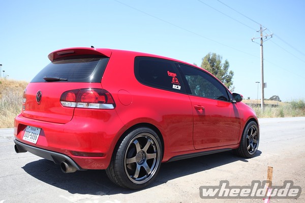 photo 2 Volkswagen GTI custom wheels Rota Grid 18x9.0, ET +42, tire size 235/40 R18. x ET 
