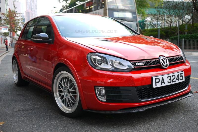 photo 2 Volkswagen GTI custom wheels Linea Corse LeMan 19x8.5, ET +45, tire size X R19. 19x9.5 ET+35