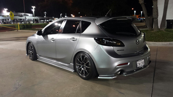 photo 3 Mazda MAZDASPEED3 custom wheels Rota G-Force 18x8.5, ET +48, tire size 245/40 R18. x ET