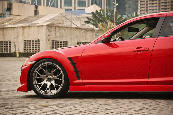 photo 1 Mazda RX-8 custom wheels Linea Corse LC 818 19x8.5, ET , tire size 225/40 R19. 19x10.0 ET 255/35 R19