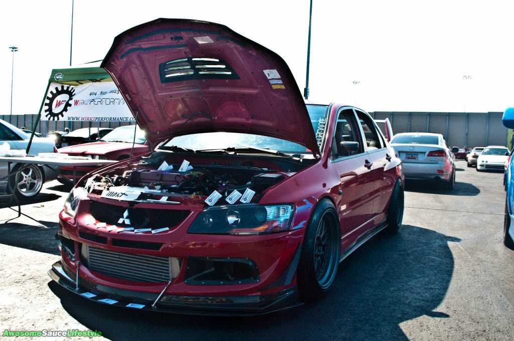 photo 1 Mitsubishi Lancer Evolution custom wheels XXR 521 18x10.0, ET 0, tire size X R18. 18x10.0 ET+8