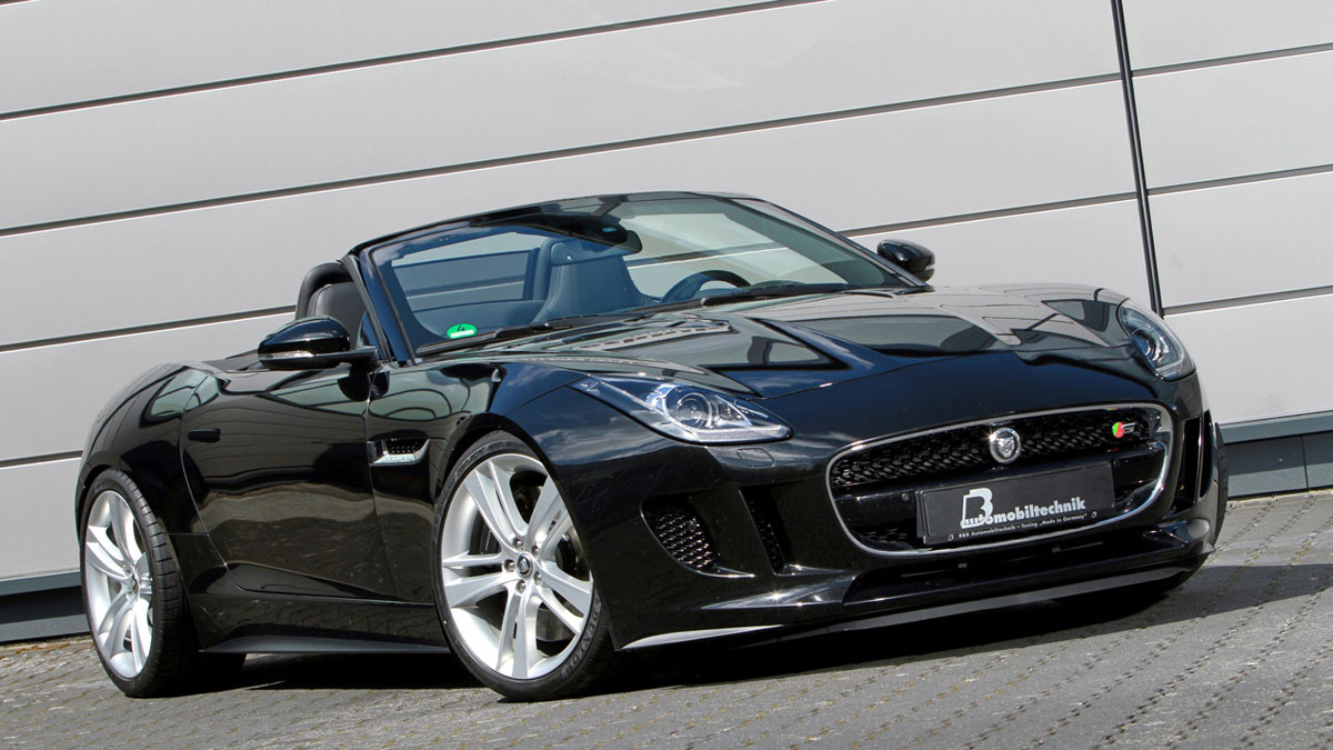 photo 1 Jaguar F-TYPE custom wheels B&B Automobiltechnik 21x9.0, ET , tire size 255/30 R21. 21x10.5 ET 295/25 R21