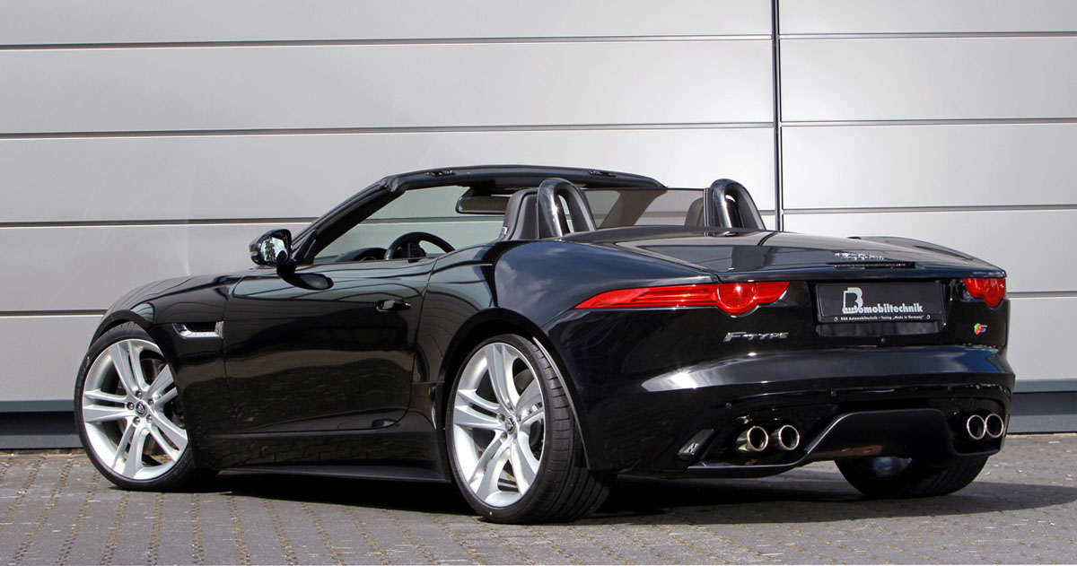 photo 6 Jaguar F-TYPE custom wheels B&B Automobiltechnik 21x9.0, ET , tire size 255/30 R21. 21x10.5 ET 295/25 R21