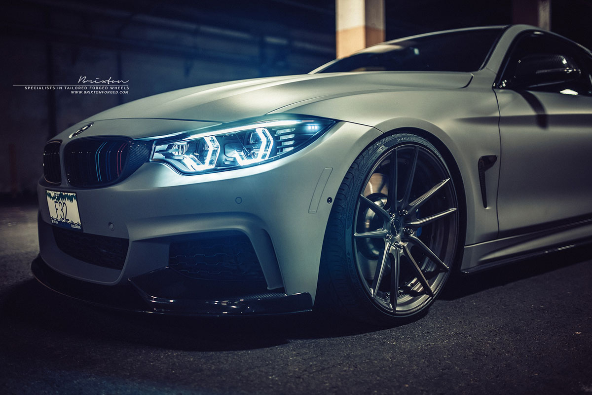 photo 1 BMW 435 custom wheels Brixton M53 Duo 20x9.0, ET , tire size 245/30 R20. 20x10.5 ET