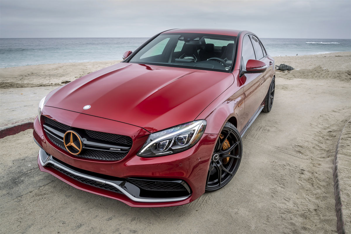 photo 2 Mercedes-Benz AMG C custom wheels Vorsteiner V-FF 103 20x9.0, ET +38, tire size 245/35 R20. x ET 285/30 R