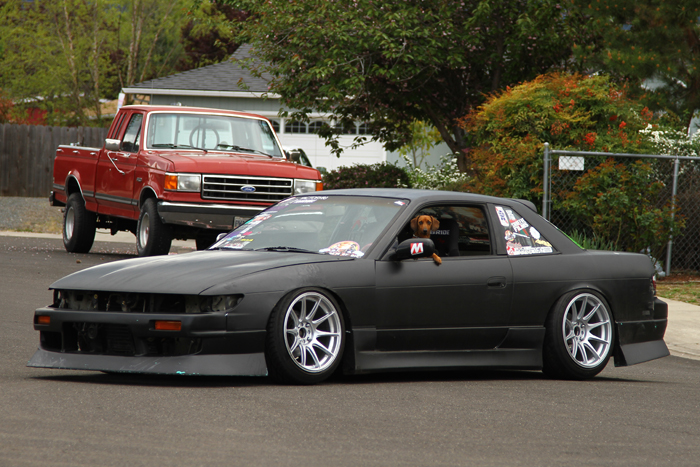 photo 1 Nissan S13 custom wheels XXR 527 17x10.0, ET 0, tire size 225/45 R17. 17x10.0 ET-5 225/45 R17