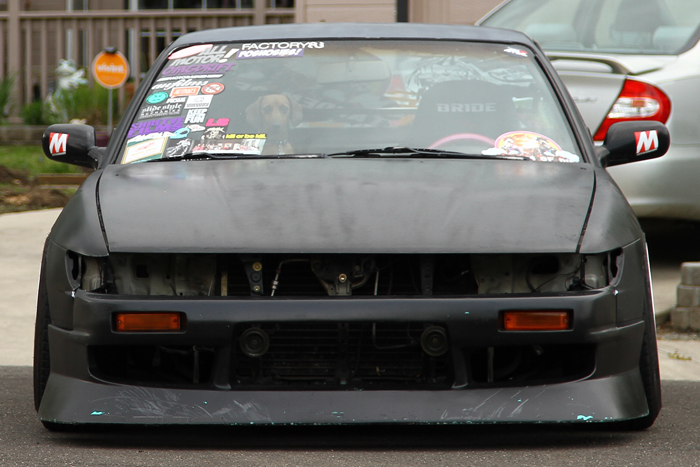 photo 4 Nissan S13 custom wheels XXR 527 17x10.0, ET 0, tire size 225/45 R17. 17x10.0 ET-5 225/45 R17