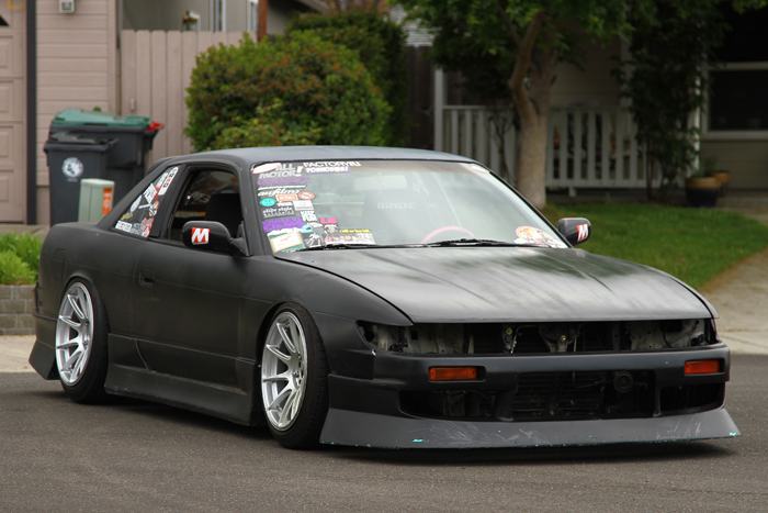 photo 6 Nissan S13 custom wheels XXR 527 17x10.0, ET 0, tire size 225/45 R17. 17x10.0 ET-5 225/45 R17